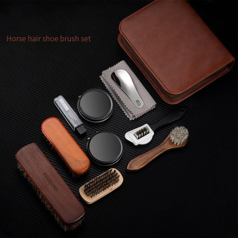 Sikat sepatu HorseHair, Set al - Sneaker Care Kit ulasan dan harga