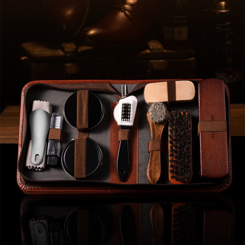 Sikat sepatu HorseHair, Set al - Sneaker Care Kit ulasan dan harga