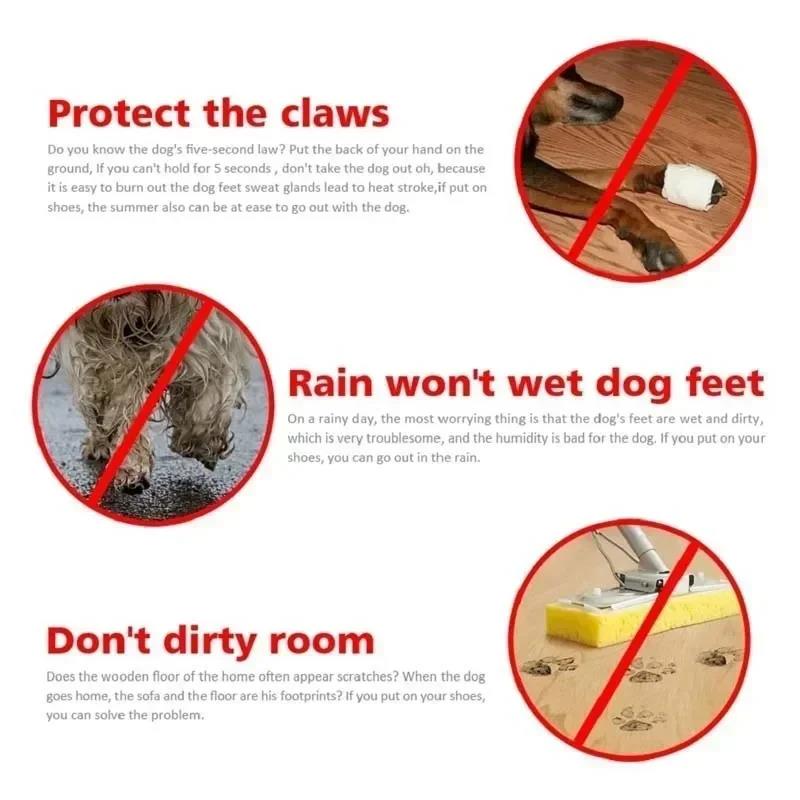 Sepatu Anjing Anti Air 4pcs Ba - Shoe Polish Cream ulasan dan harga