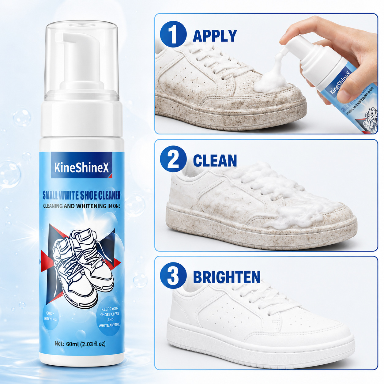 Kit Pembersih Sepatu Gihen, Pe - Sneaker Care Kit ulasan dan harga