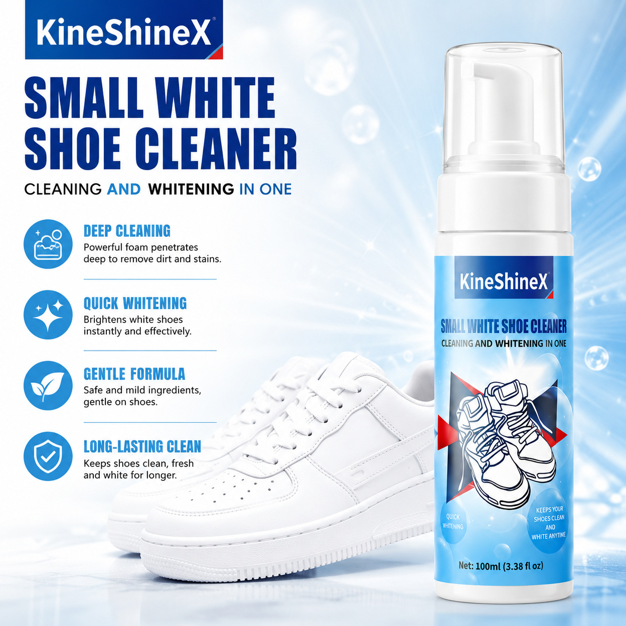 Kit Pembersih Sepatu Gihen, Pe - Sneaker Care Kit ulasan dan harga
